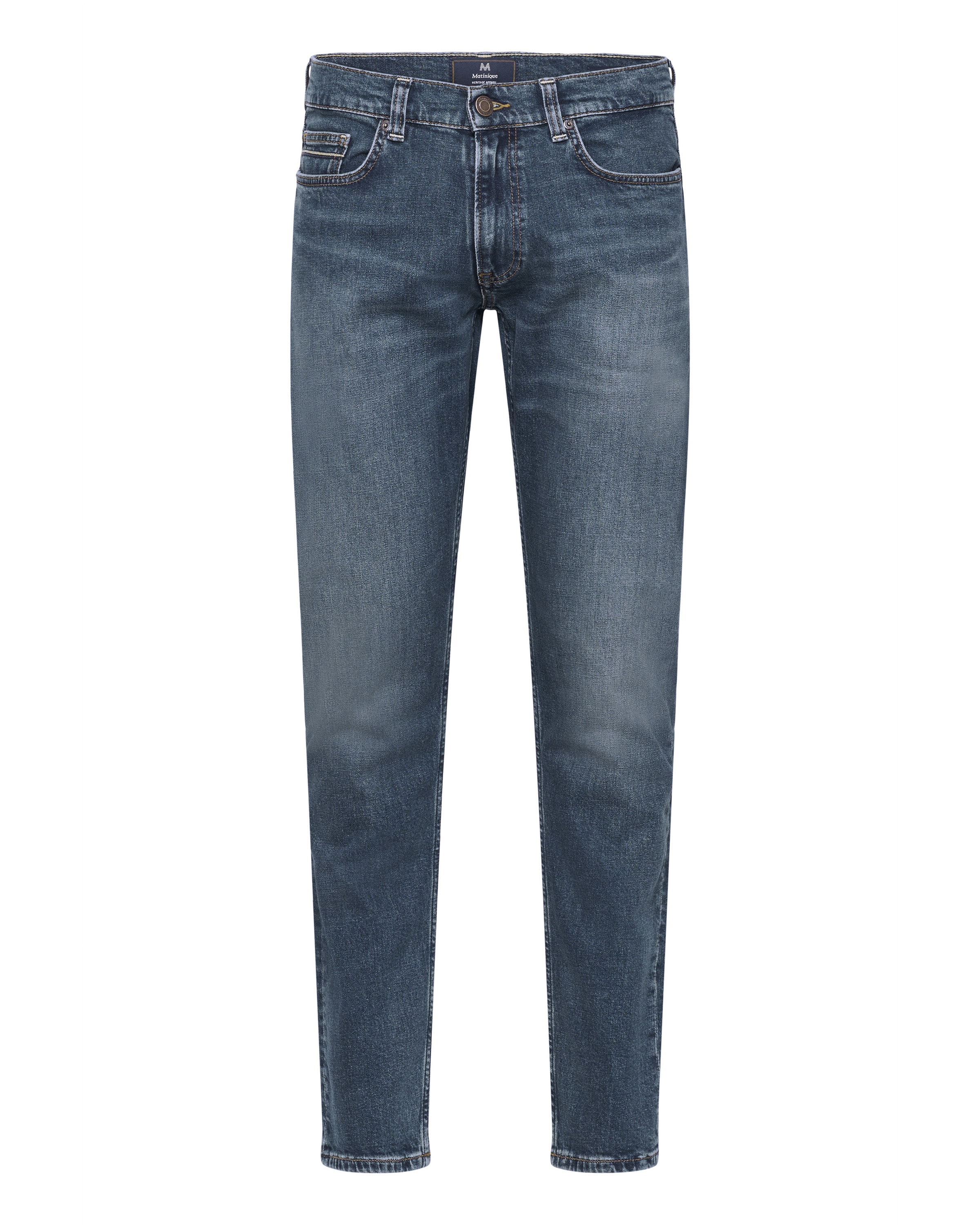 Matinique Regular Jeans 'Jake' in Blue: front