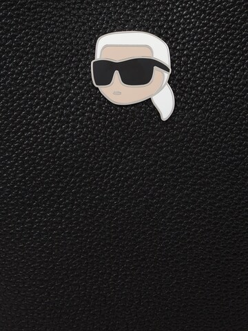 Karl Lagerfeld Handtasche 'Ikon' in Schwarz