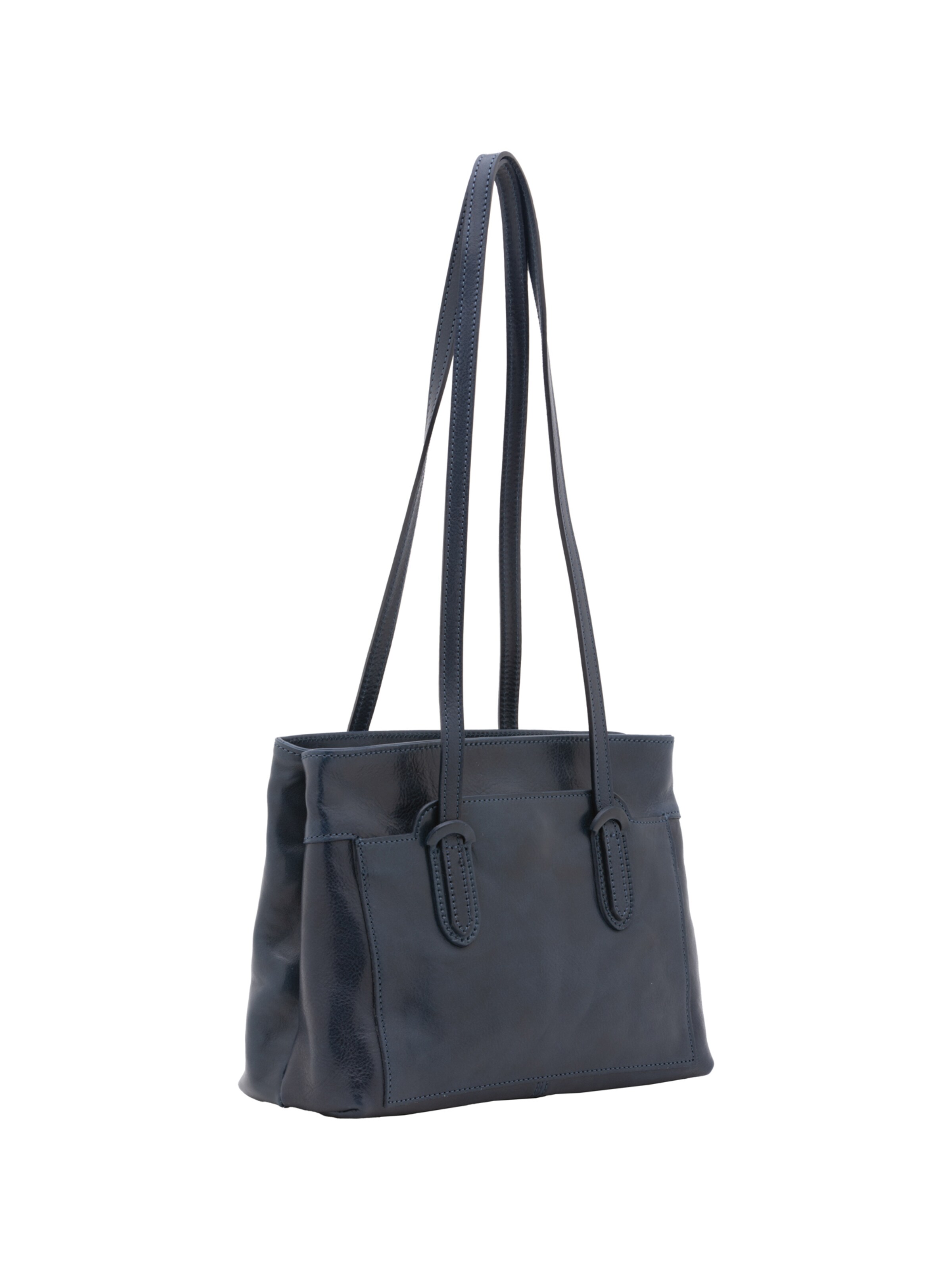 Borsa a spalla 'Borsa a Spalla Donna Vera Pelle Vacchetta - Chiusura Zip' di I Fratelli in blu