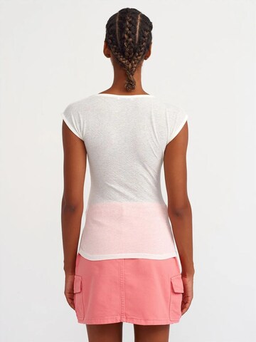 T-shirt Dilvin en blanc