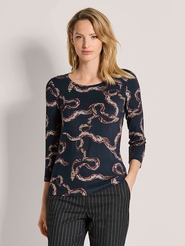 T-shirt MADELEINE en bleu : devant