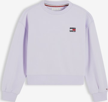 TOMMY HILFIGER Sweatshirt 'Heritage' in Lila: voorkant