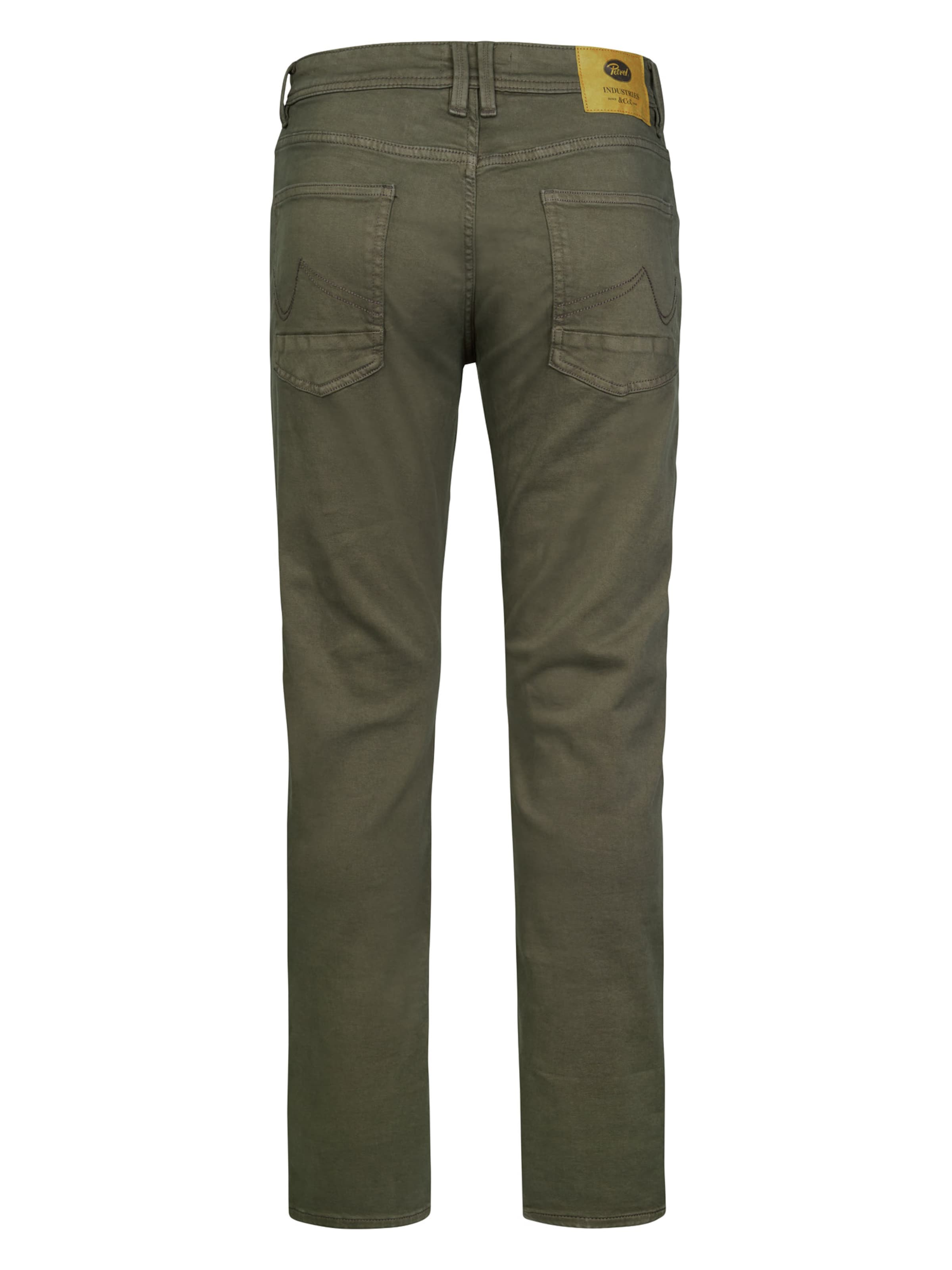 Petrol Industries Regular Trousers 'Trouser' in Green