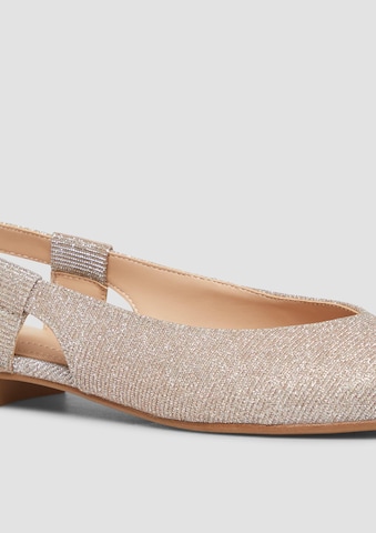 s.Oliver Ballet Flats in Beige
