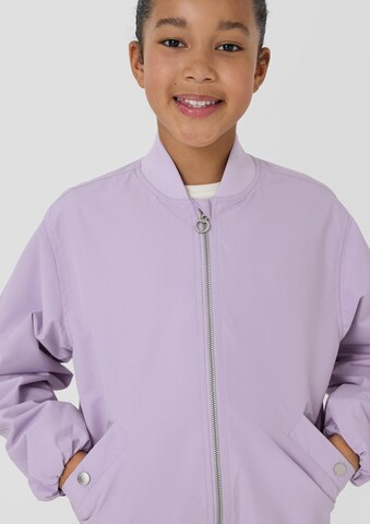 s.Oliver Φθινοπωρινό και ανοιξιάτικο μπουφάν σε λιλά