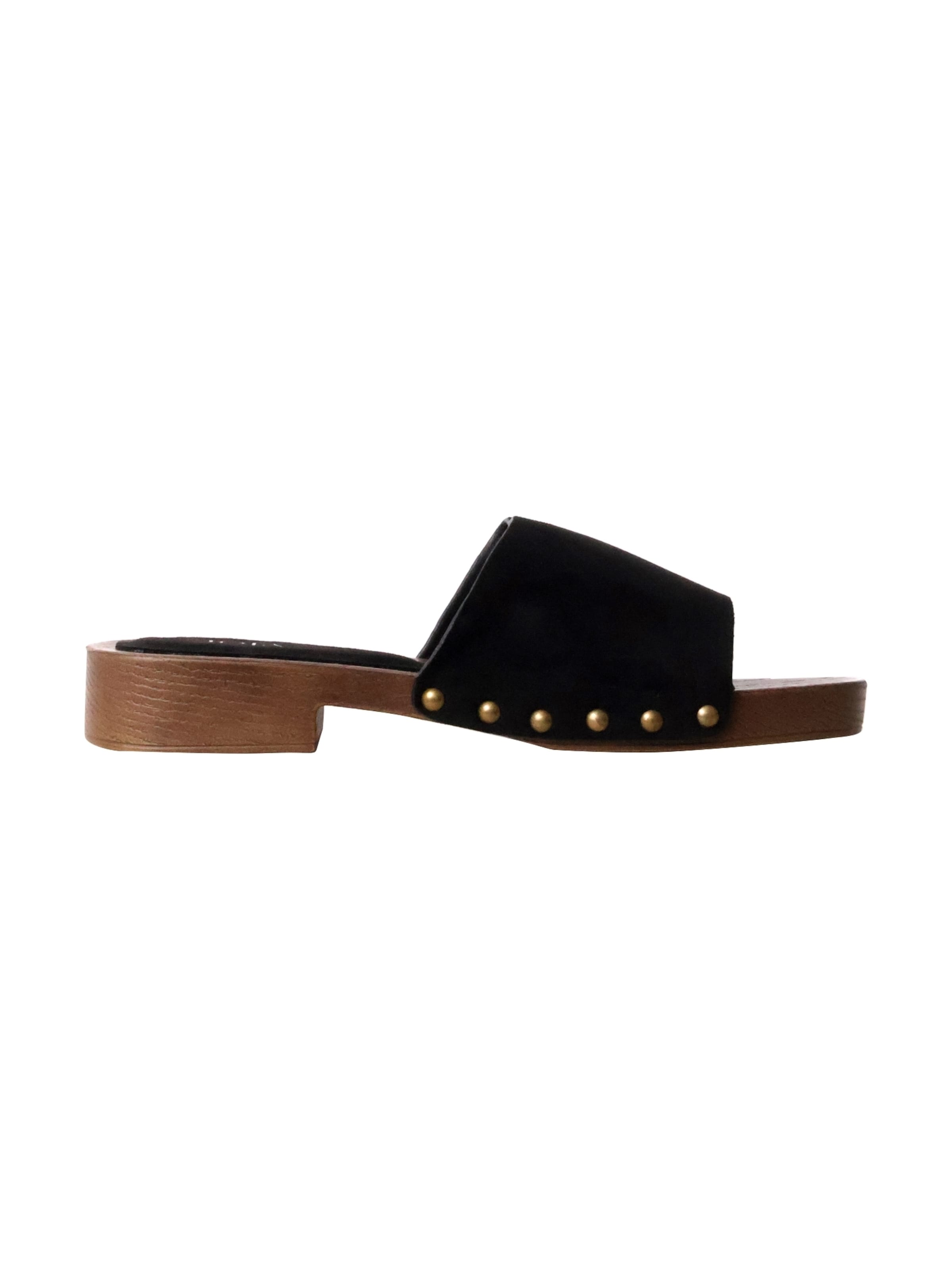 Joia Pantolette‌‌‌‌‌‌‌‌ in Schwarz: Vorderseite