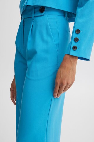 b.young Wide Leg Hose 'Danta' in Blau