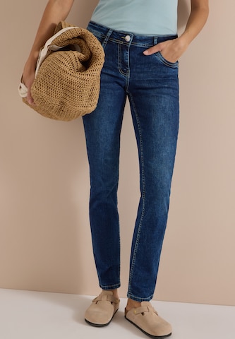 CECIL - Slimfit Vaquero 'Scarlett' en azul