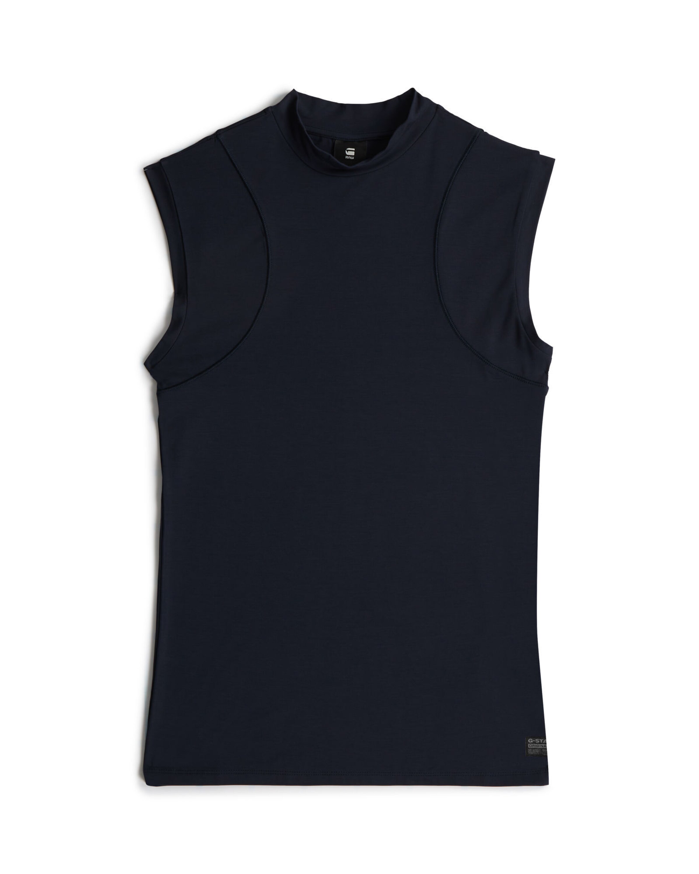 G-STAR Top '2nd Skin Mock' in Blue: front