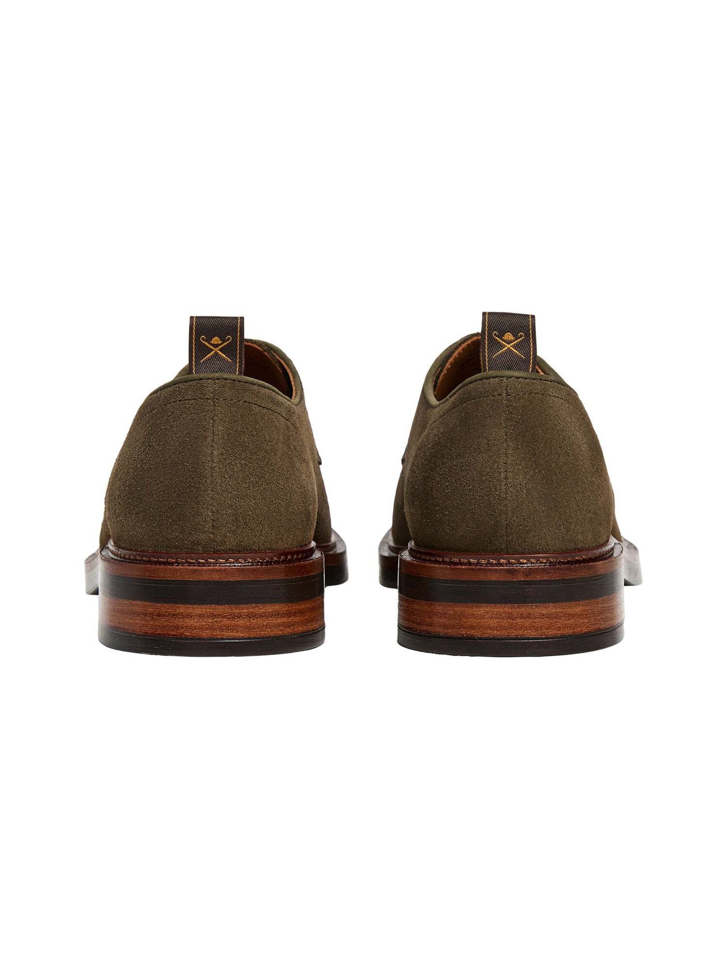 Chaussure à lacets 'Egmont Fine' Hackett London en vert