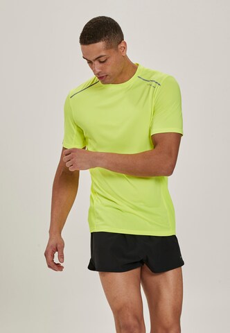 ELITE LAB Shirt 'Tech Elite X1' in Geel: voorkant