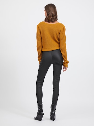 Vila Petite Skinny Leggings 'Jeggy' in Black