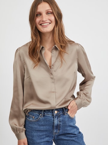 VILA Bluse 'ELLETTE' in Beige