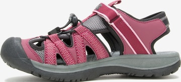 Kamik Sandals in Pink: front