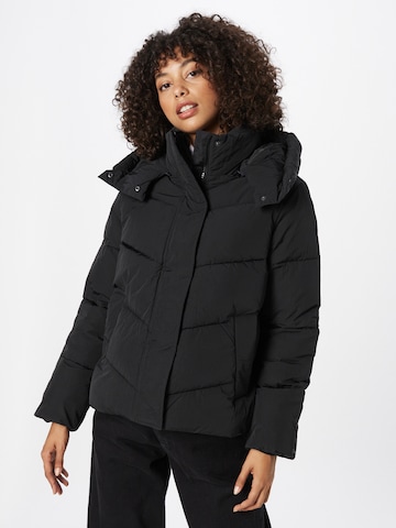 Calvin Klein Winter Jacket in Black: front