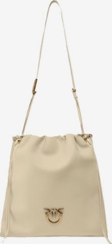 Borsa a spalla '104359 A270' di PINKO in beige: frontale