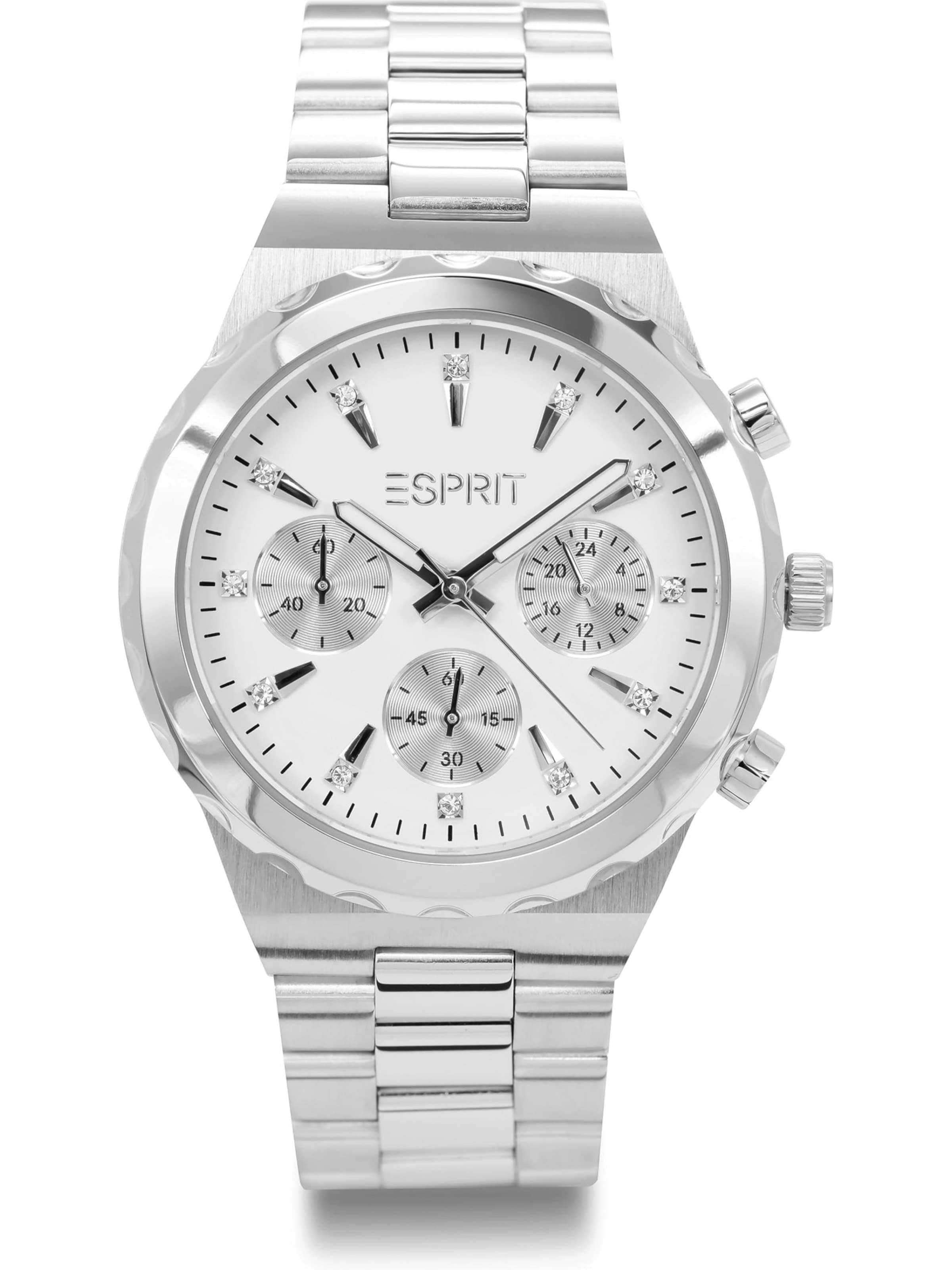 ESPRIT Uhr in Silber: Vorderseite