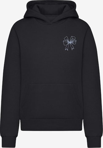 Miss Tee Mikina 'Good Vibes Bow' – černá: přední strana