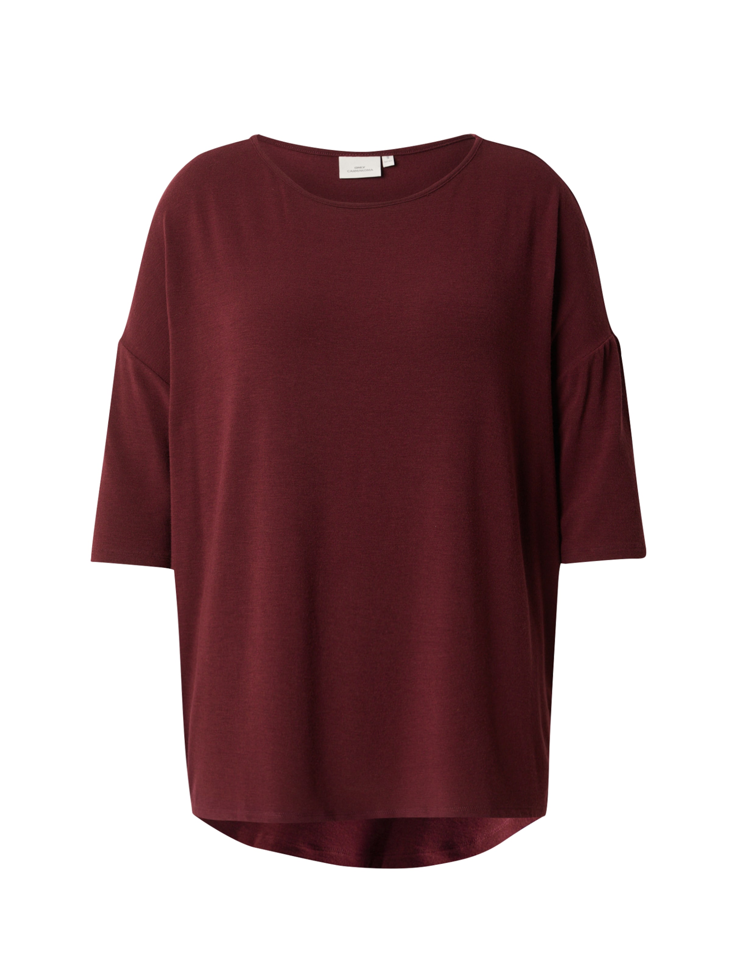 Maglietta 'CARLAMOUR' di ONLY Carmakoma in rosso: frontale