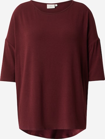 T-shirt 'CARLAMOUR' ONLY Carmakoma en rouge : devant
