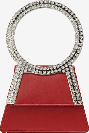 Rankinė iš NAEMI, spalva – tamsiai raudona / sidabrinė, Prekių apžvalga