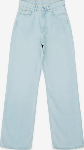 Dr. Denim Jeans 'Echo High Straight - Jeans' in Blau: Vorderseite
