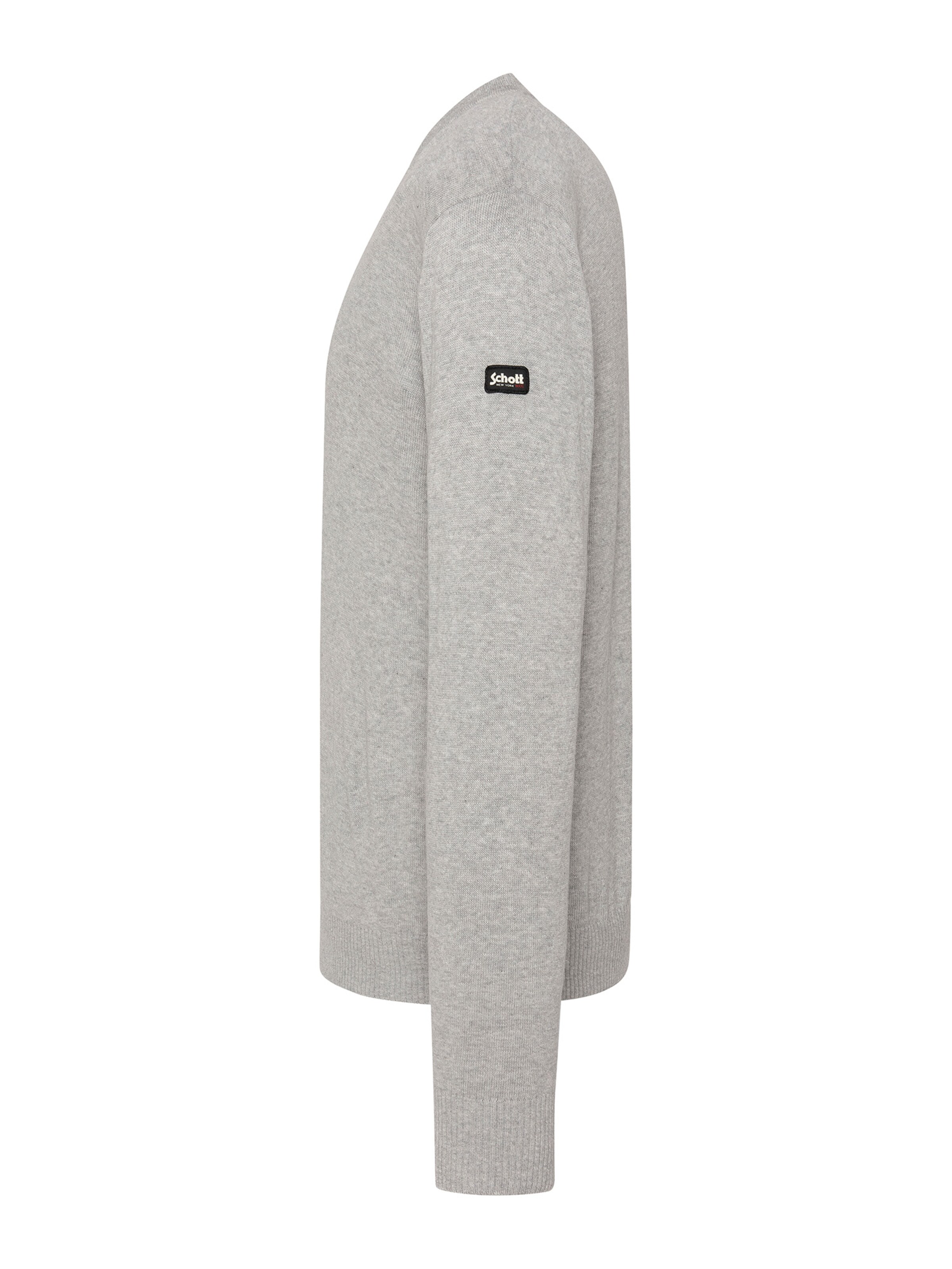 Schott NYC Sweater in Grey