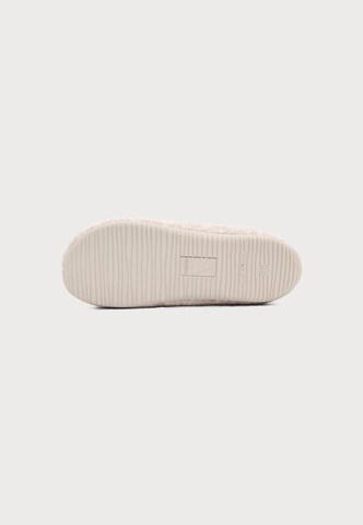 VERBENAS Hausschuh 'YORK PICOS' in Beige