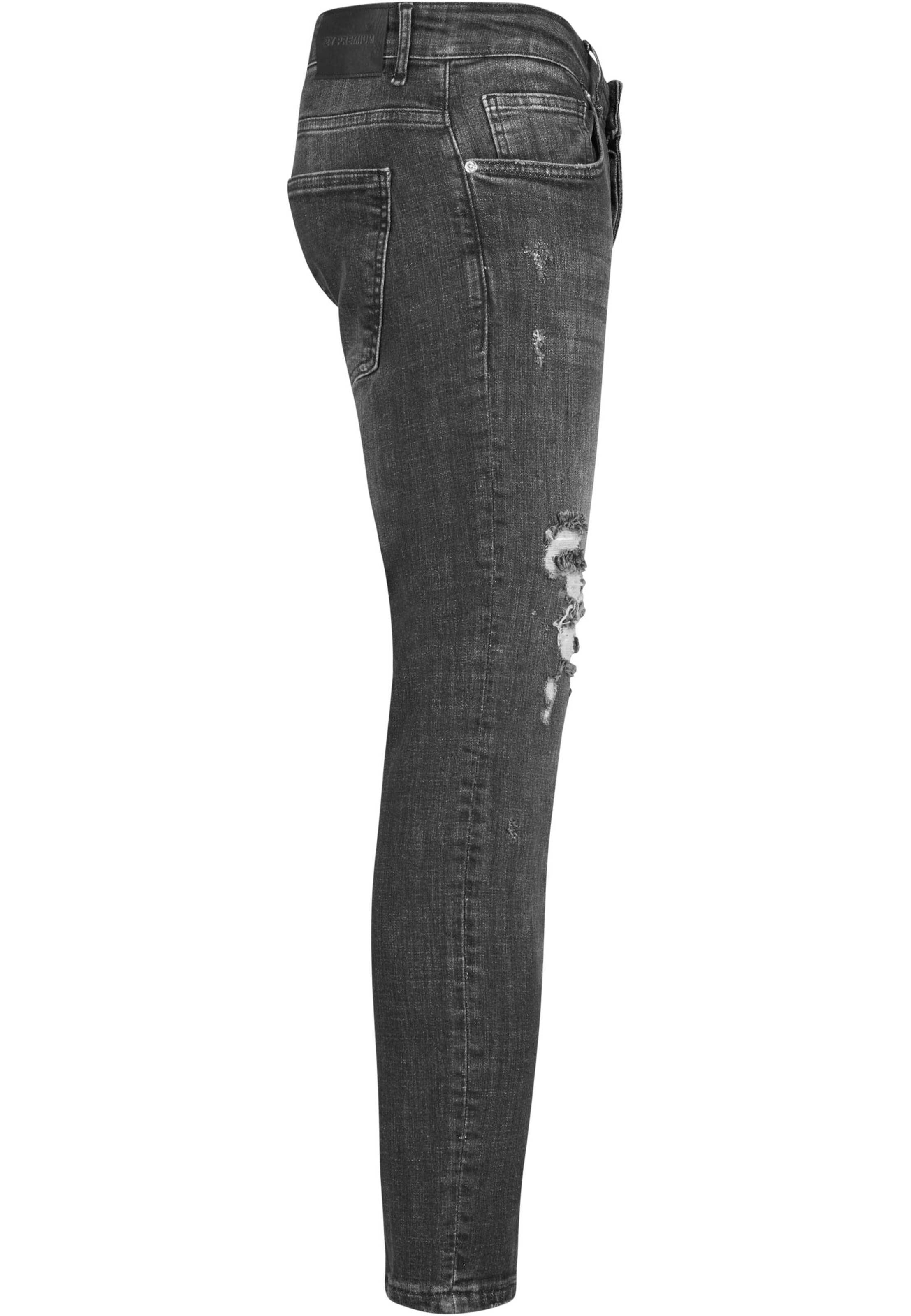 2Y Premium Skinny Jeans in Grijs