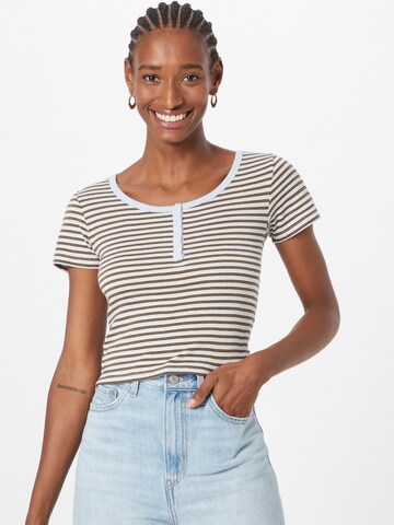 Maglietta 'Pepper Henley Tee' di LEVI'S ® in beige: frontale