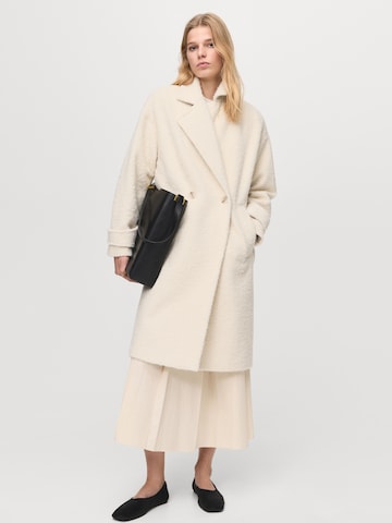 MANGO Between-seasons coat 'Finsti' in Beige