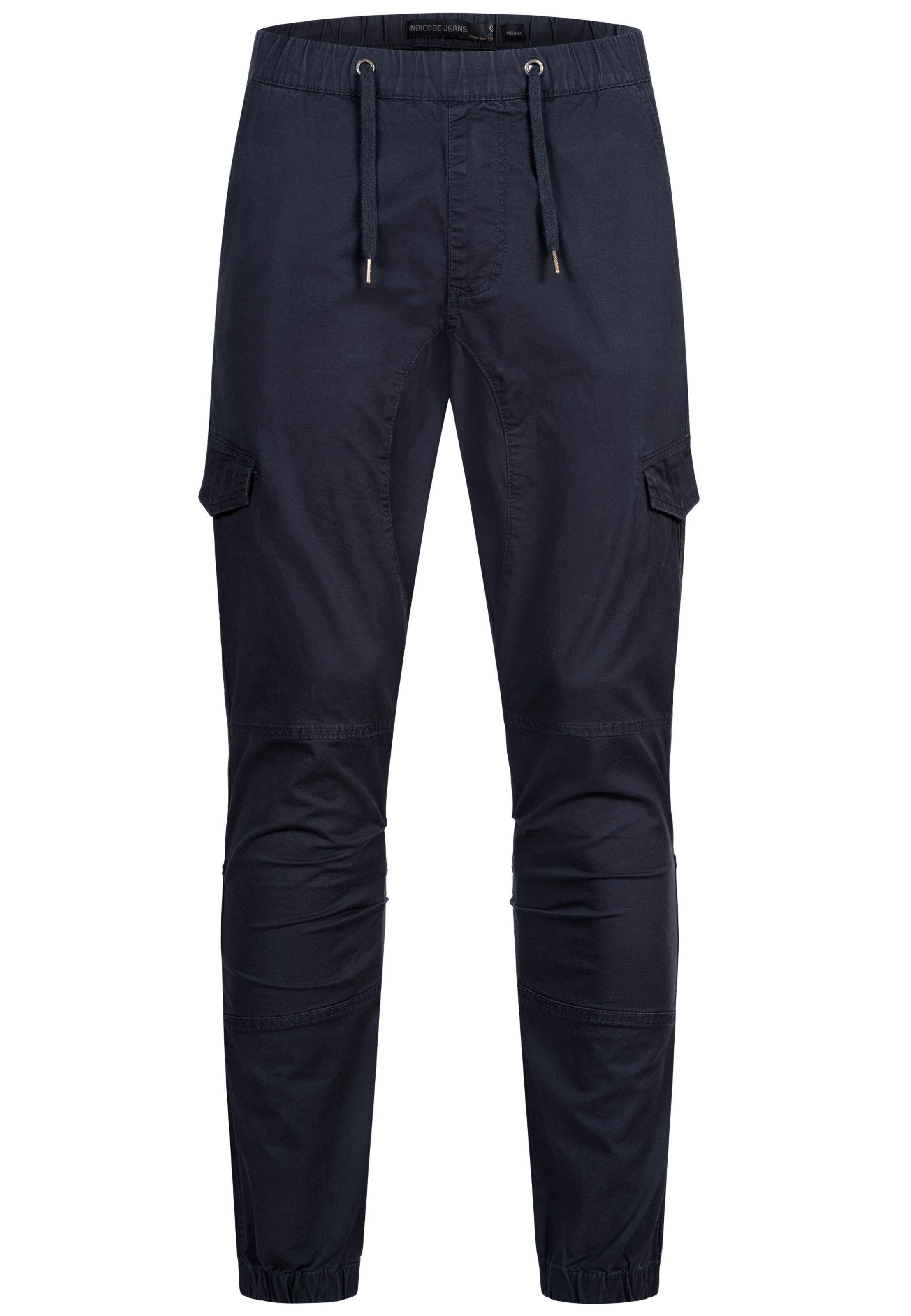 Pantalon cargo 'INPillus' INDICODE JEANS en bleu : devant