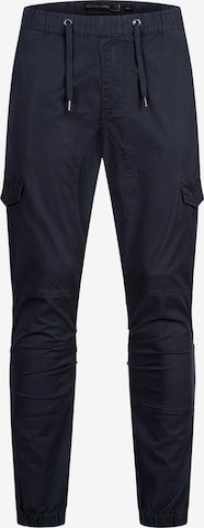 Pantalon cargo 'INPillus' INDICODE JEANS en bleu : devant
