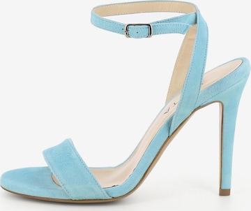 EVITA Sandalen met riem in Blauw: voorkant