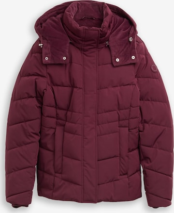 TOM TAILOR Winterjacke in Rot: Vorderseite