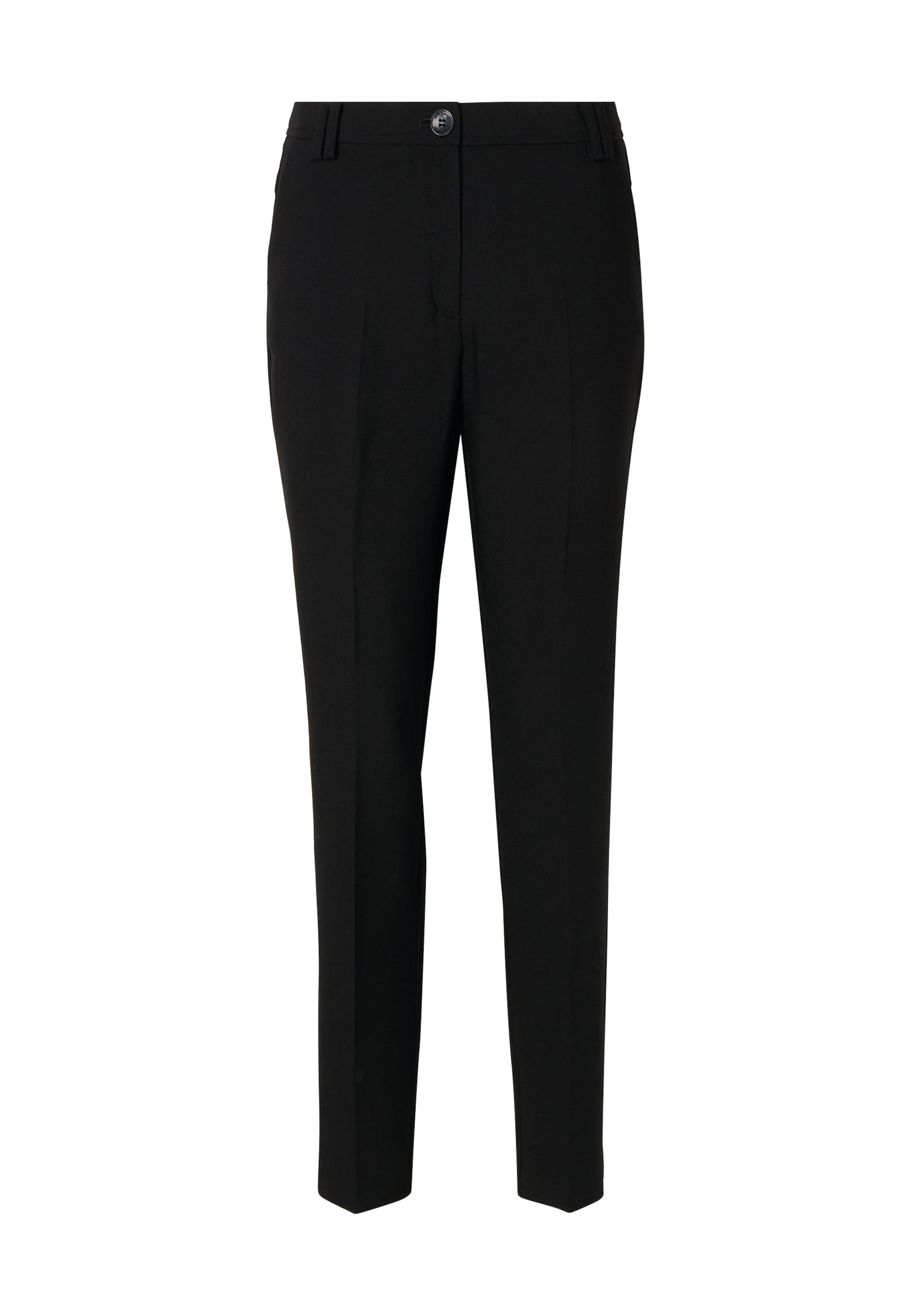 MORE & MORE Regular Hose 'HEDY' in Schwarz: Vorderseite