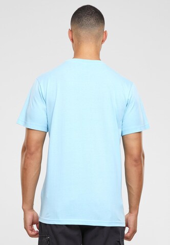 Mister Tee T-Shirt 'Good Vibes Drink' in Blau