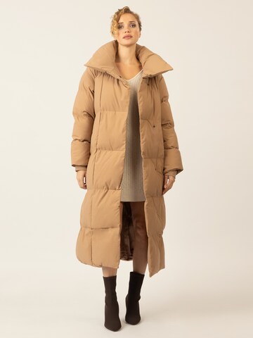 APART Winter Coat in Beige