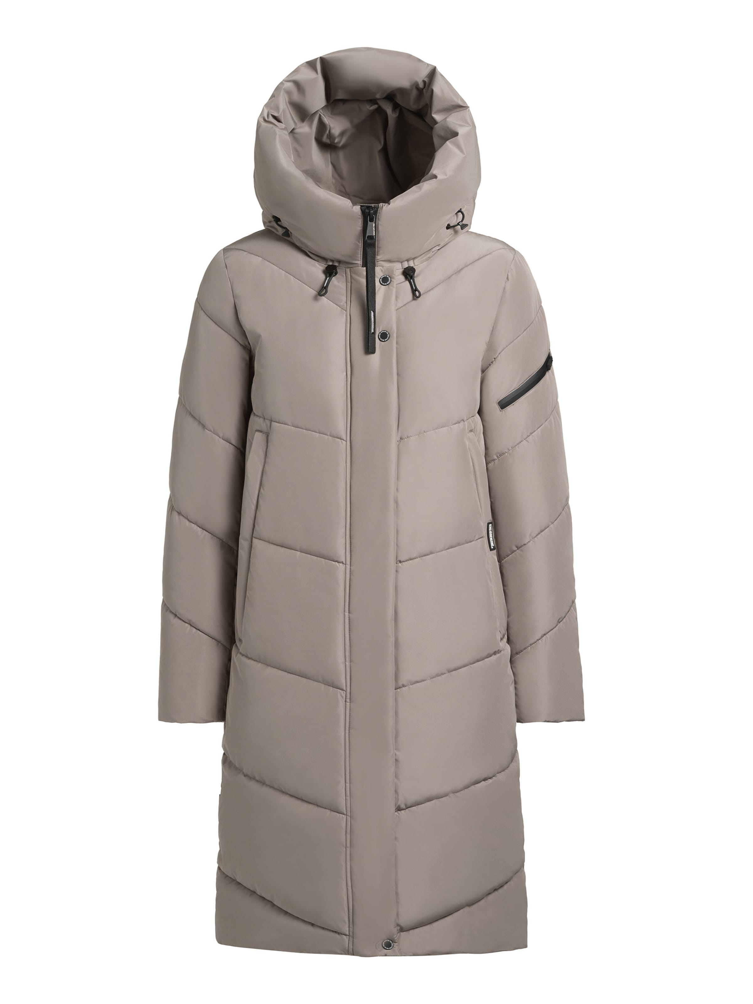 khujo Зимняя куртка в Серый: спереди