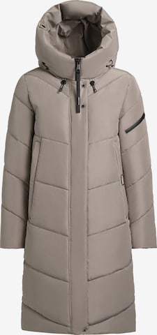 Veste d’hiver khujo en gris : devant