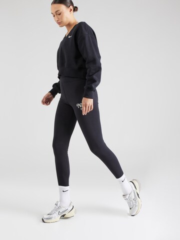 Skinny Leggings de la Nike Sportswear pe negru