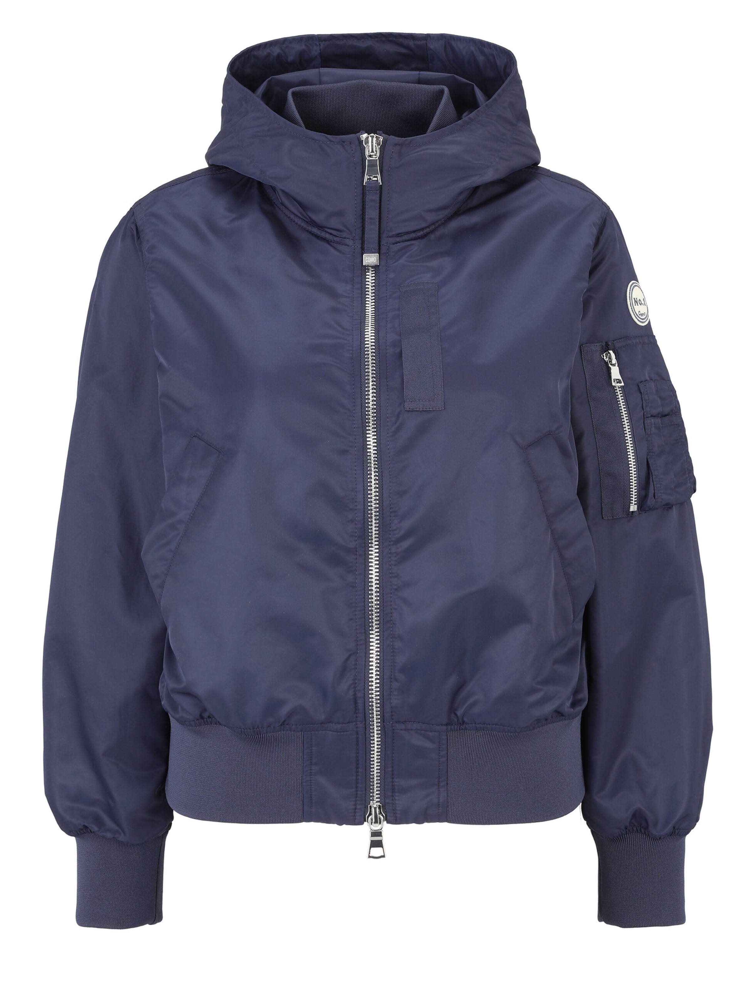 No. 1 Como Blouson 'Creek' in Blau: Vorderseite