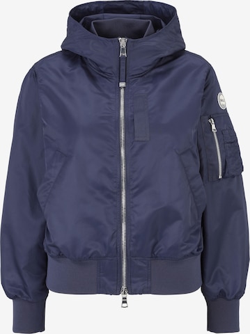 No. 1 Como Between-Season Jacket 'Creek' in Blue: front