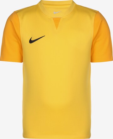 NIKE Functioneel shirt 'Trophy V' in Geel: voorkant