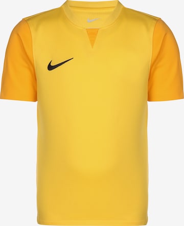 NIKE Funktionsshirt 'Trophy V' in Gelb: Vorderseite