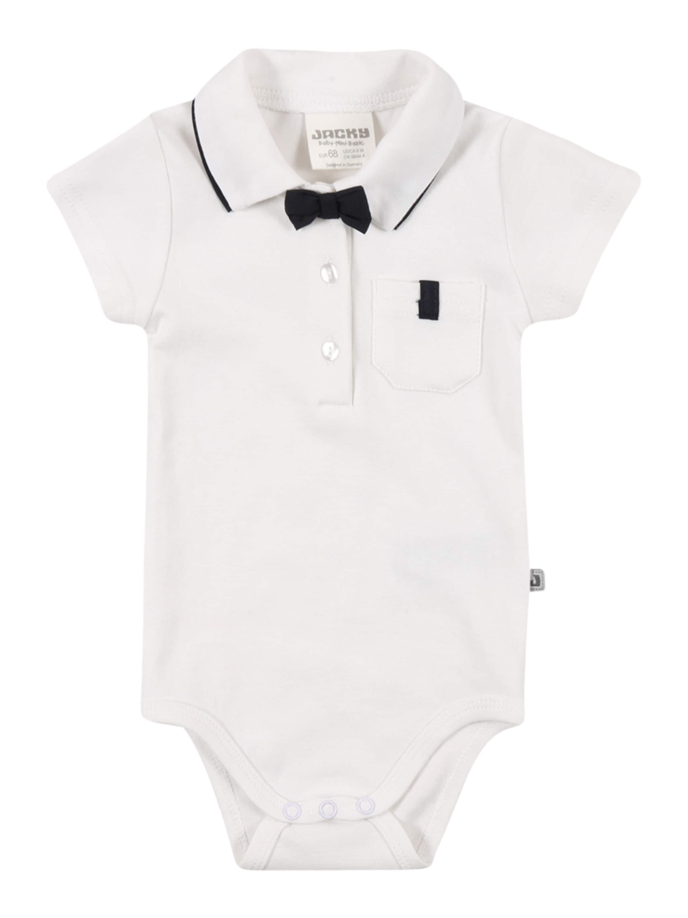 JACKY Ползунки/боди в Белый: спереди