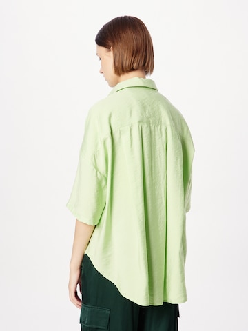 SISTERS POINT Блуза 'ELLA' в зелено