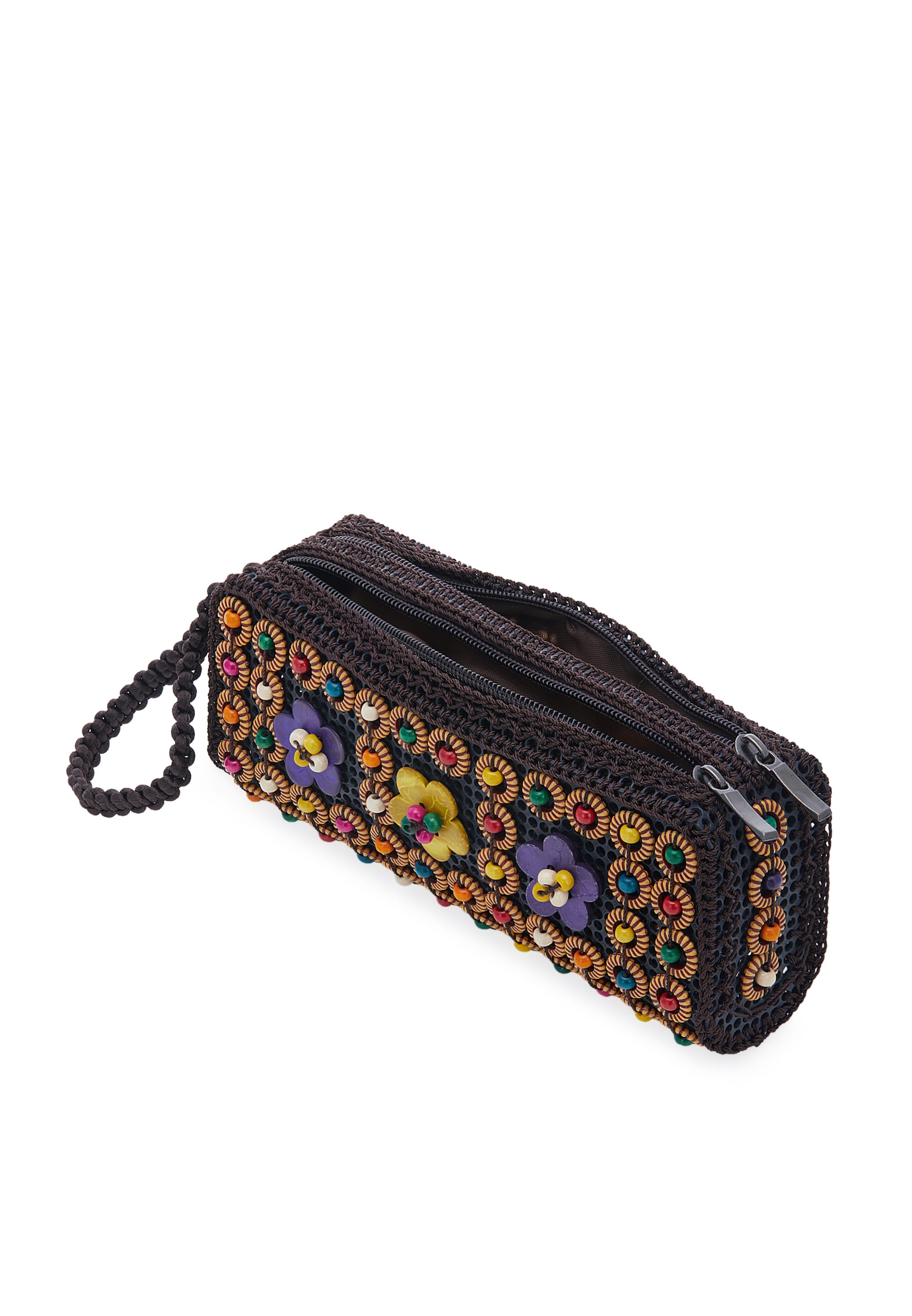 usha FESTIVAL - Bolso de noche en marrón
