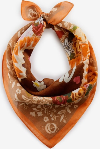 CODELLO Klederdrachtdoek in Bruin: voorkant