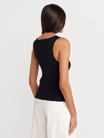 Dilvin Knit Cardigan 'Strickjacken' in Black